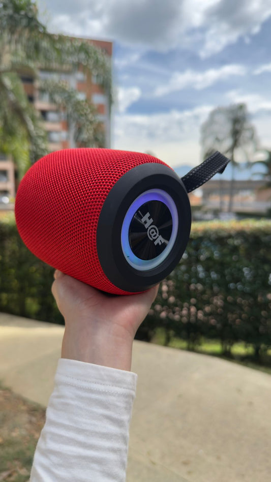 Parlante Bluetooth H@F Portátil | Sonido Potente y Diseño Compacto