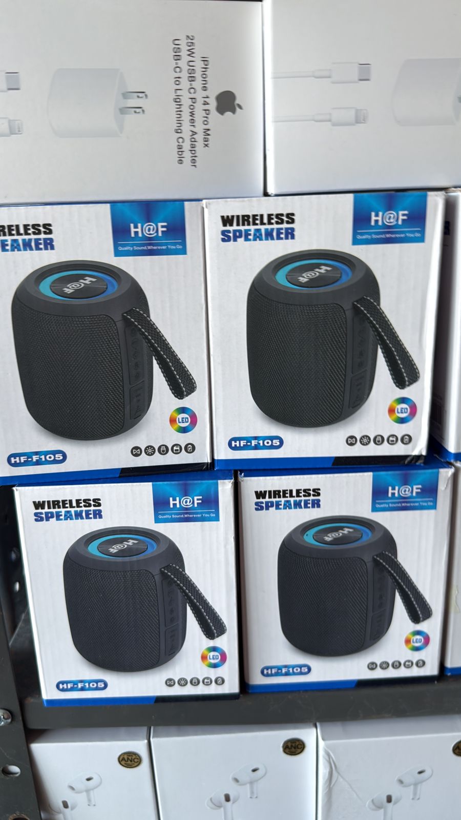 Parlante Bluetooth H@F Portátil | Sonido Potente y Diseño Compacto